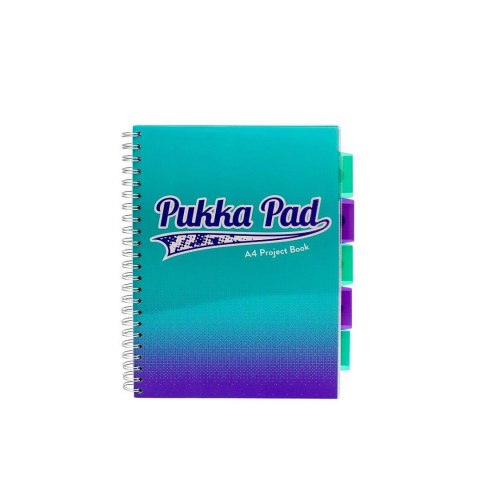 Kołozeszyt (kołobrulion) Pukka FLEX PAD A4 200k. 80g kratka (8409-FUS)