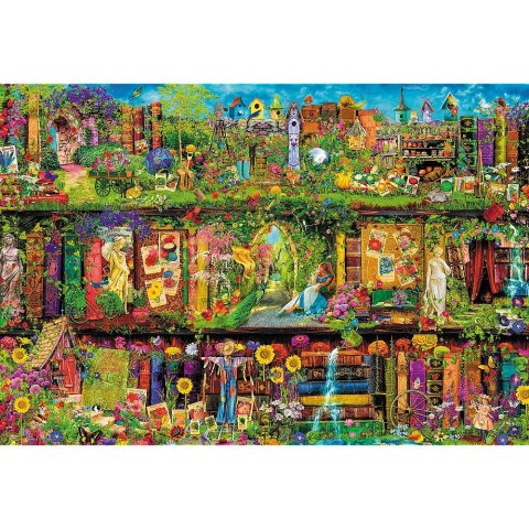 Puzzle Trefl Baśniowa biblioteczka 1500 el. (26165) Puzzle Trefl Baśniowa biblioteczka 1500 el. (26165)