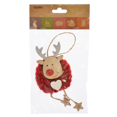 Zawieszka Arpex drewniana z wełną (BD8093) Zawieszka Arpex drewniana z wełną (BD8093)