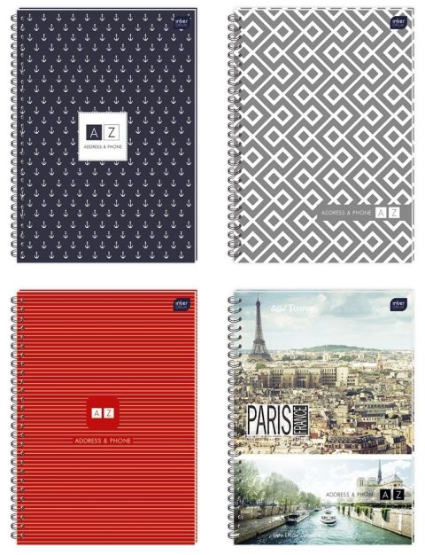 Skorowidz A5 70k. linia [mm:] 148x210 Interdruk (SKA5F)