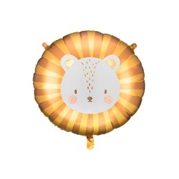 Balon foliowy Partydeco Lew, 70x67 cm 20cal (FB208)