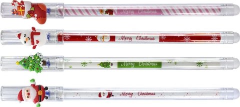 Długopis wymazywalny Fun&Joy CHRISTMAS niebieskie 0,7mm Długopis wymazywalny Fun&Joy CHRISTMAS niebieskie 0,7mm