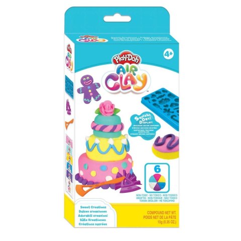 Masa plastyczna dla dzieci Air Clay Sweets Creations słodka kraina mix Playdoh (09077)