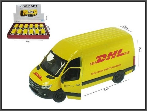 Samochód Hipo Mercedes Benz Sprinter DHL Edition 1:48 (HXKT245)