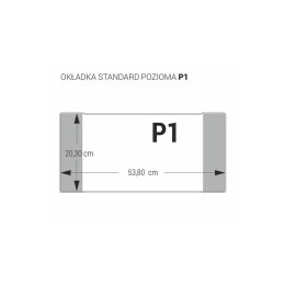 Okładka P1 [mm:] 203x538 Biurfol (OZK-33)