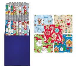 Papier ozdobny CHRISTMAS KIDS różne [mm:] 200x70 Interdruk (5902277327062)