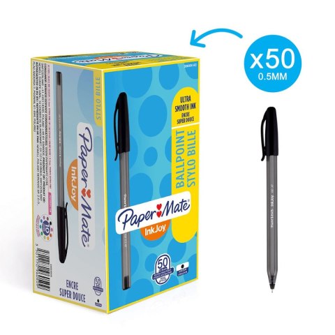 Długopis Paper Mate INKJOY czarny czarny 1,0mm (S0957120) Długopis Paper Mate INKJOY czarny czarny 1,0mm (S0957120)