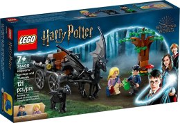 Klocki konstrukcyjne Lego Harry Potter Testrale i kareta Hogwartu (76400)