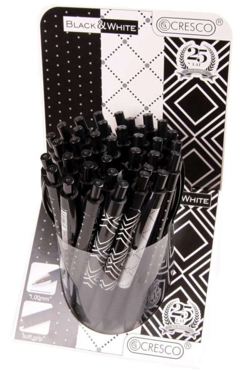 Długopis X22 Cresco Black&White Serie niebieski 1,0mm (600020-S) Długopis X22 Cresco Black&White Serie niebieski 1,0mm (600020-S)