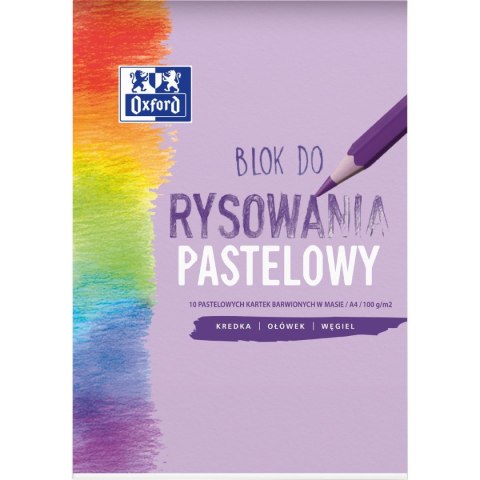 Blok rysunkowy Oxford A4 mix 100g 10k (400166081)