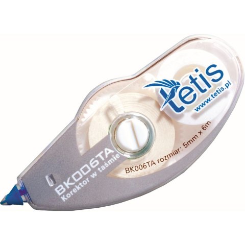 Korektor w taśmie (myszka) 5x6 [mm*m] Tetis (BK006-TA)