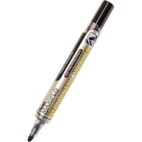 Marker permanentny Pentel NLF50, czarny 1,0-1,6mm okrągła końcówka Marker permanentny Pentel NLF50, czarny 1,0-1,6mm okrągła końcówka