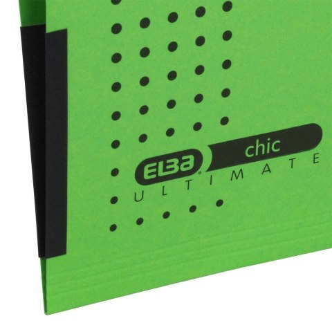Teczka zawieszkowa Elba Chic Ultimate A4 zielony karton 230g (100552104) Teczka zawieszkowa Elba Chic Ultimate A4 zielony karton 230g (100552104)