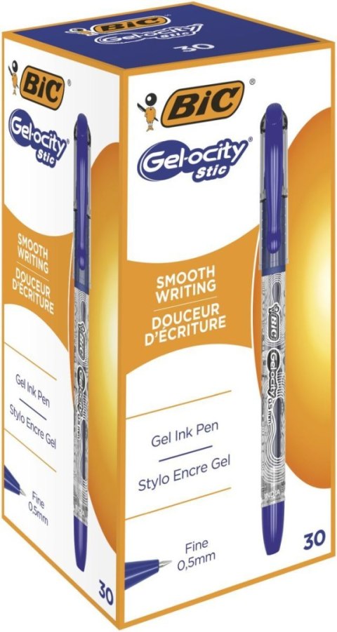 Długopis żelowy Bic GEL_OCITY niebieski 0,5mm (1010266) Długopis żelowy Bic GEL_OCITY niebieski 0,5mm (1010266)