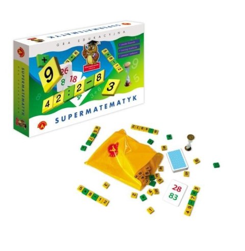 Gra edukacyjna Alexander Sowa Mądra Głowa Supermatematyk (0466) Gra edukacyjna Alexander Sowa Mądra Głowa Supermatematyk (0466)