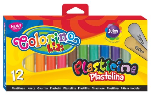 Plastelina Colorino Kids 12 kol. mix (42673)