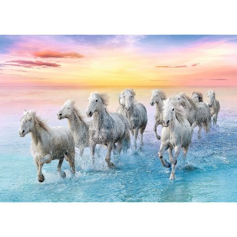 Puzzle Trefl białe konie w galopie 500 el. (37289) Puzzle Trefl białe konie w galopie 500 el. (37289)