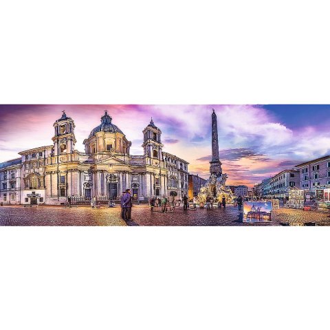 Puzzle Trefl piazza navona,rzym 500 el. (29501) Puzzle Trefl piazza navona,rzym 500 el. (29501)
