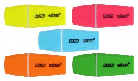 Zakreślacz Cricco mini neon 80 szt, mix (CR390PB80) Zakreślacz Cricco mini neon 80 szt, mix (CR390PB80)