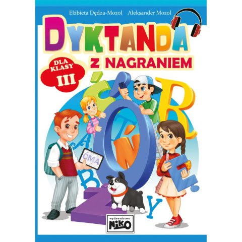 Książeczka edukacyjna Niko Dyktanda z nagraniem dla klasy 3