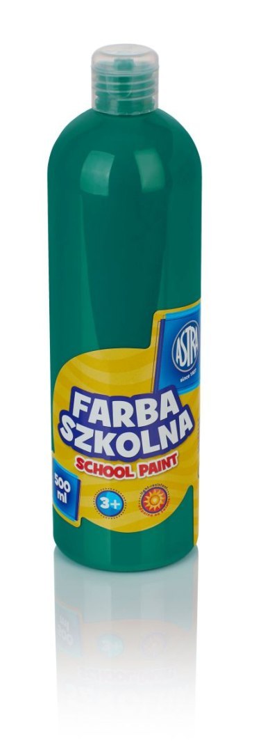 Farby plakatowe Astra kolor: szmaragdowy 500ml 1 kolor. (301112010)