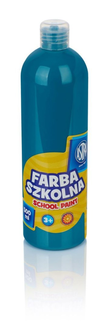 Farby plakatowe Astra kolor: turkusowy 500ml 1 kolor.