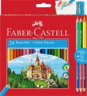 Kredki ołówkowe 24 kol. Faber Castell (110324)