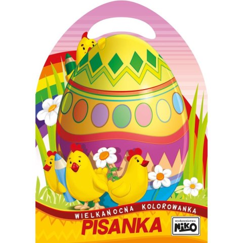 Książeczka edukacyjna Niko Wielkanocna kolorowanka. Pisanka Książeczka edukacyjna Niko Wielkanocna kolorowanka. Pisanka
