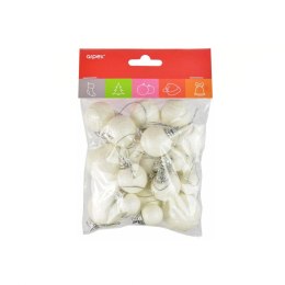 Bombki mix 2-4cm białe plastik Arpex (BN6448BIA-7598)