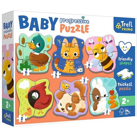 Puzzle Trefl baby Zwierzęta (44003)