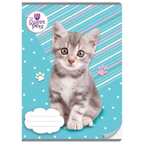 Zeszyt The Sweet Pets kot 70g [mm:] 145x210 Beniamin (6094906)