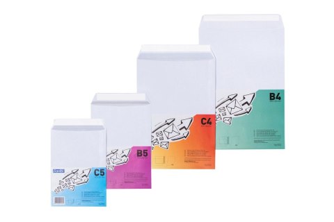 Koperta HK B5 biała [mm:] 176x250 Bantex (400085700) 25 sztuk