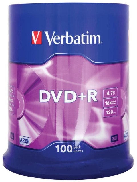 Płyta dvd Verbatim 4,7GB x16 Płyta dvd Verbatim 4,7GB x16