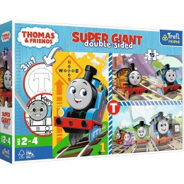 Puzzle Trefl Thomas And Friends Gigant Zabawy Tomka 15 el. (42008)