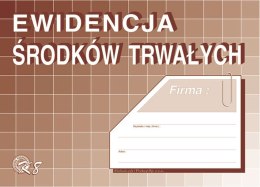 Druk offsetowy Ewidencja środków trwałych A5 A5 32k. Michalczyk i Prokop (K-8)