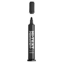 Marker permanentny Fibracolor HI-TEXT, czarny 4,5mm ścięta końcówka (830)