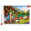 Puzzle Trefl Domek w górach 500 el. (37408)