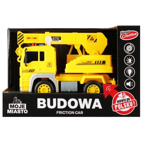 Ciężarówka budowlana mix światło i dźwięk Mega Creative (522134) Ciężarówka budowlana mix światło i dźwięk Mega Creative (522134)