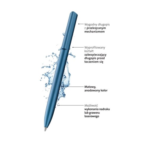 Długopis Pelikan K6 Ineo Ocean Blue w etui niebieski (822473) Długopis Pelikan K6 Ineo Ocean Blue w etui niebieski (822473)