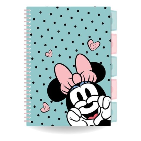 Kołozeszyt (kołobrulion) Patio Minie Mouse B5 100k. (16104PTR) Kołozeszyt (kołobrulion) Patio Minie Mouse B5 100k. (16104PTR)