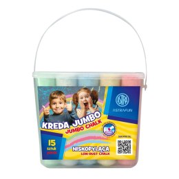 Kreda Astra Fun Jumbo kolor: mix 15 szt (330022004)