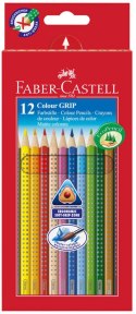Kredki ołówkowe Grip 12 kol. Faber Castell (112412)