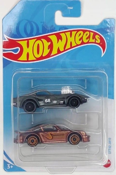 Samochód Hot Wheels metalowy 2-pack, mix wzorów (FVN40)