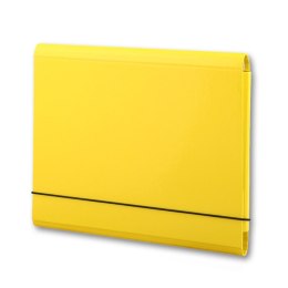 Teczka kartonowa na gumkę pastelowa żółta A4 łamana z gumką A4 żółty Penmate (TT7727)