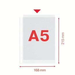 Koszulki na dokumenty Esselte A5 kolor: przezroczysty typu U 43 mic. (23782)
