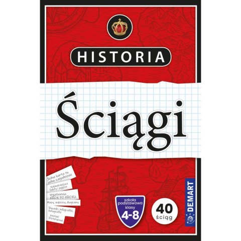 Książeczka edukacyjna ściąga historia Demart