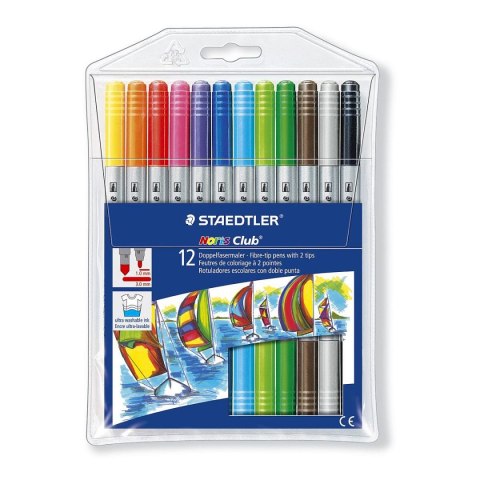 Flamaster Staedtler Noris Club S 320 12 kol. (NWP12)