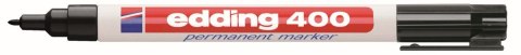 Marker permanentny Edding, czarny 1,0mm (ED-400001) Marker permanentny Edding, czarny 1,0mm (ED-400001)