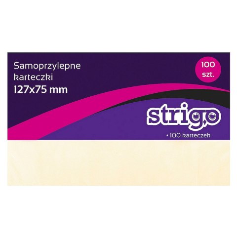 Notes samoprzylepny Strigo pastelowy mix 100k [mm:] 127x75 (SSN004)