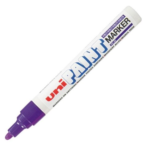 Profesjonalny marker olejowy UNI PX-20 fioletowy Profesjonalny marker olejowy UNI PX-20 fioletowy